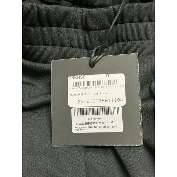 Palm Angels Rainbow Slim Track Pants Black Men’s Size M - Picture 6 of 8